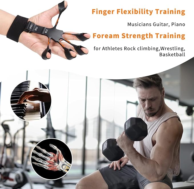 Five Finger Grip Strength Trainer